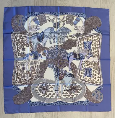 HERMES Foulard „Art des Steppes“ | Marché LOOP
