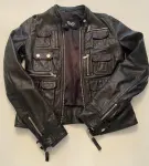 DOLCE & GABBANA Lederjacke