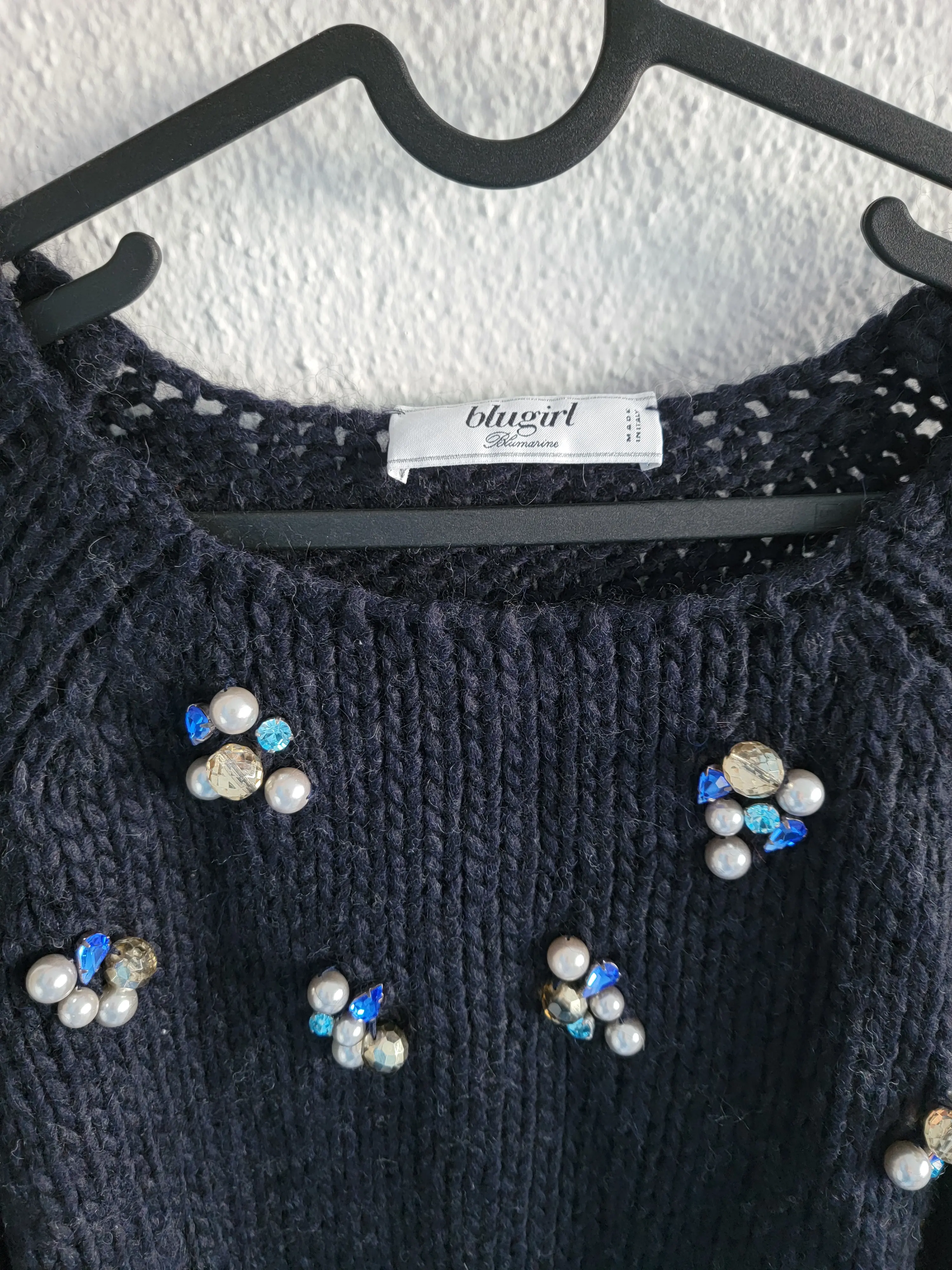Blugirl Pulli mit Stein Applikation | LOOP-Marktplatz