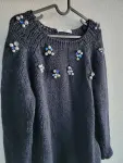 Blugirl Pulli mit Stein Applikation