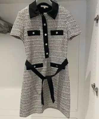 MAJE Kleid TWEED Optik, Gr. 38 | Marché LOOP