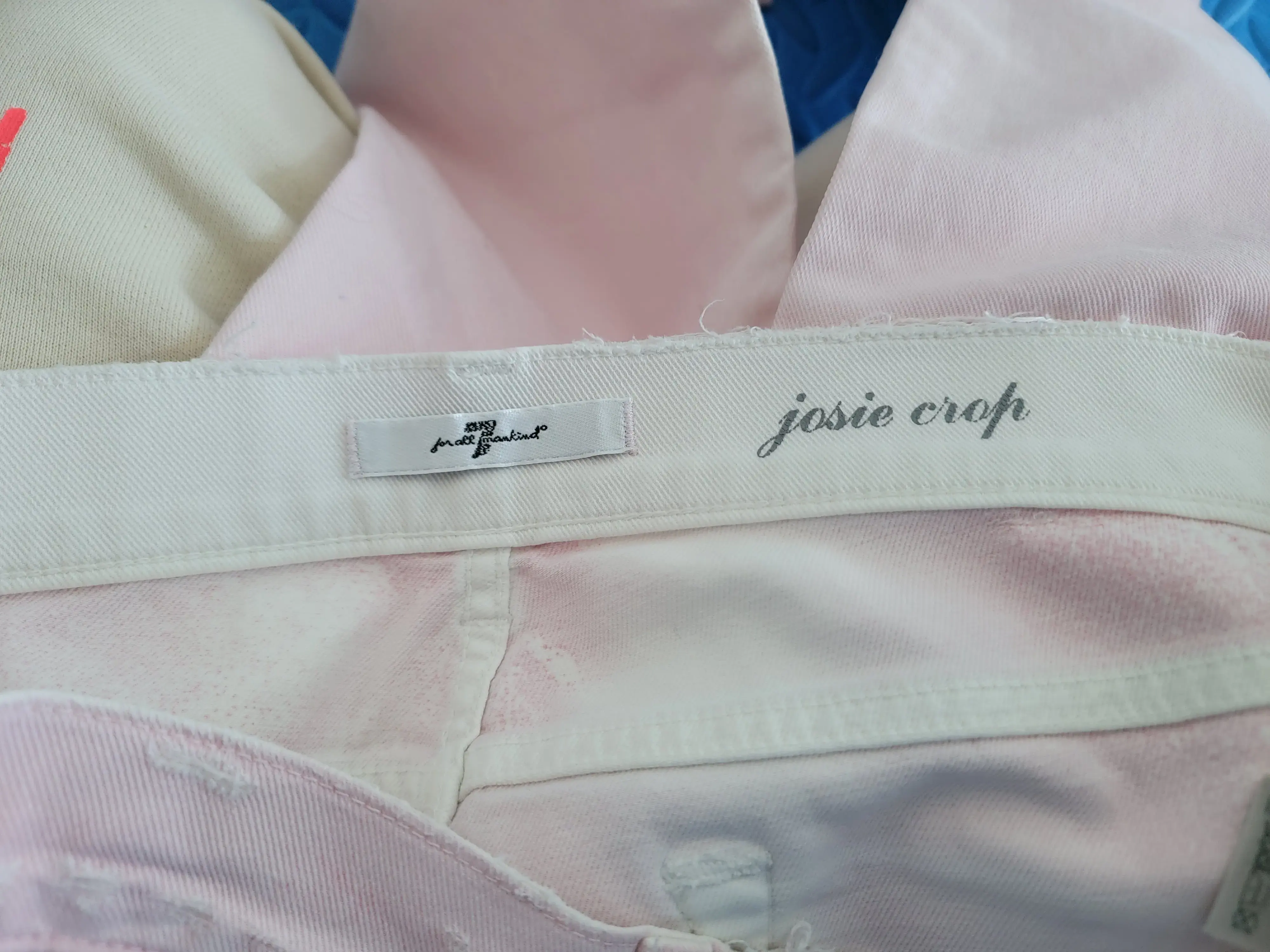 7 FOR ALL MANKIND cropped 7/8 Jeans | Marché LOOP
