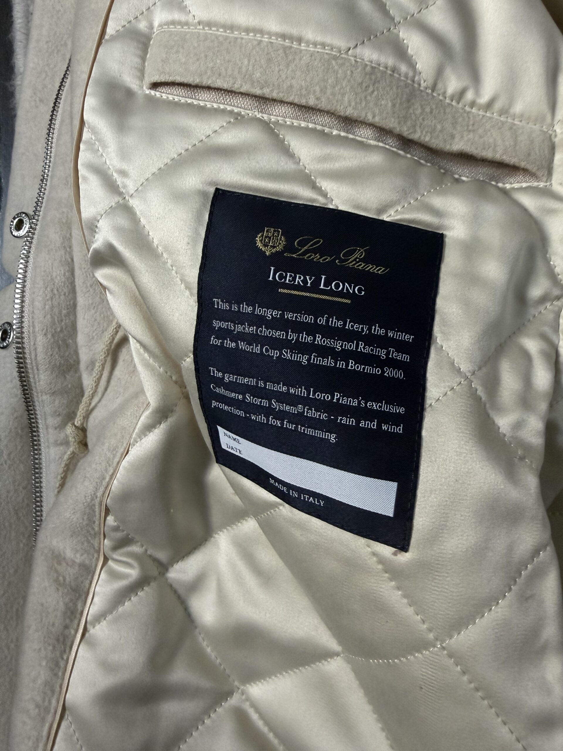 Loro Piana coat