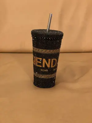 FENDI X VERSACE bedazzled Travel Cup | Marché LOOP