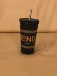 FENDI X VERSACE bedazzled Travel Cup