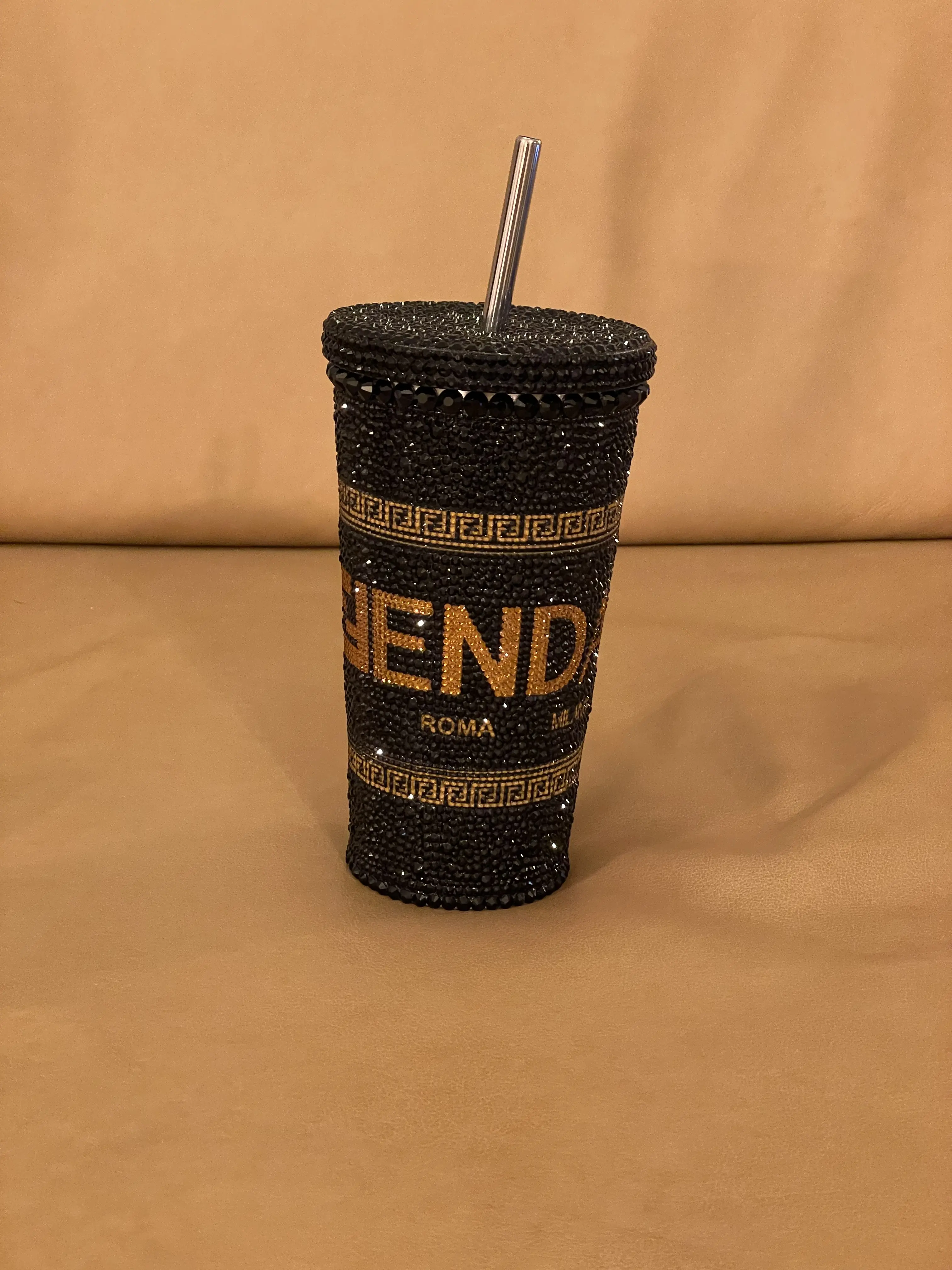 FENDI X VERSACE bedazzled Travel Cup | Marché LOOP