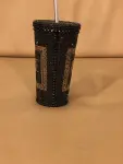 FENDI X VERSACE bedazzled Travel Cup
