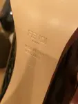 FENDI Patent Leather platform Pumps