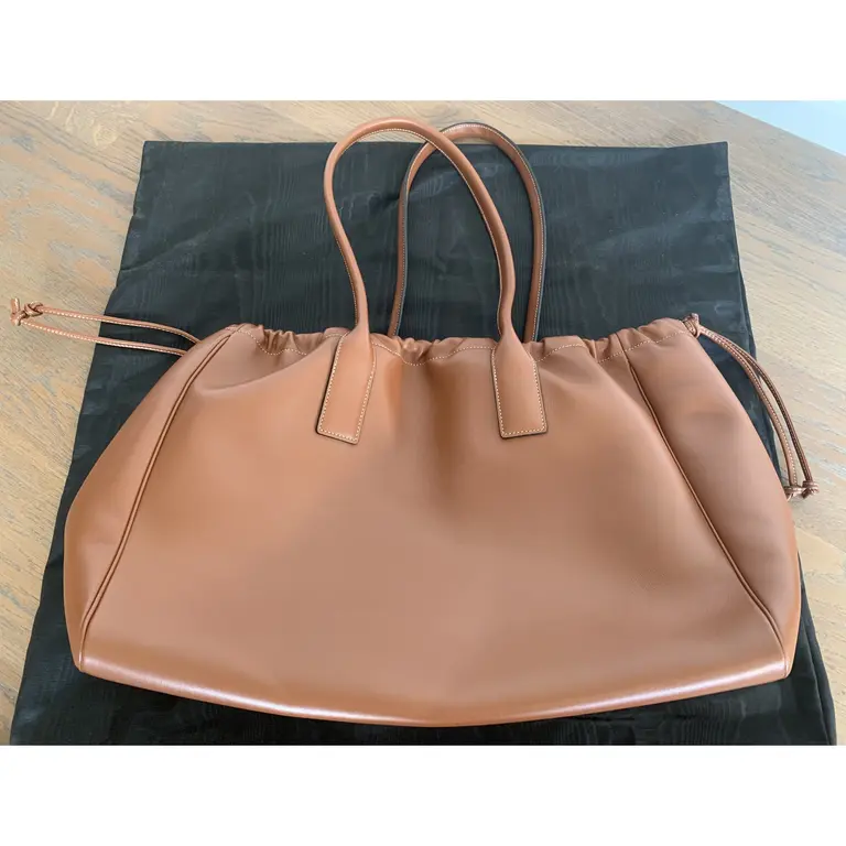 CELINE CABAS LEATHER TRIOMPHE TAN | LOOP-Marktplatz