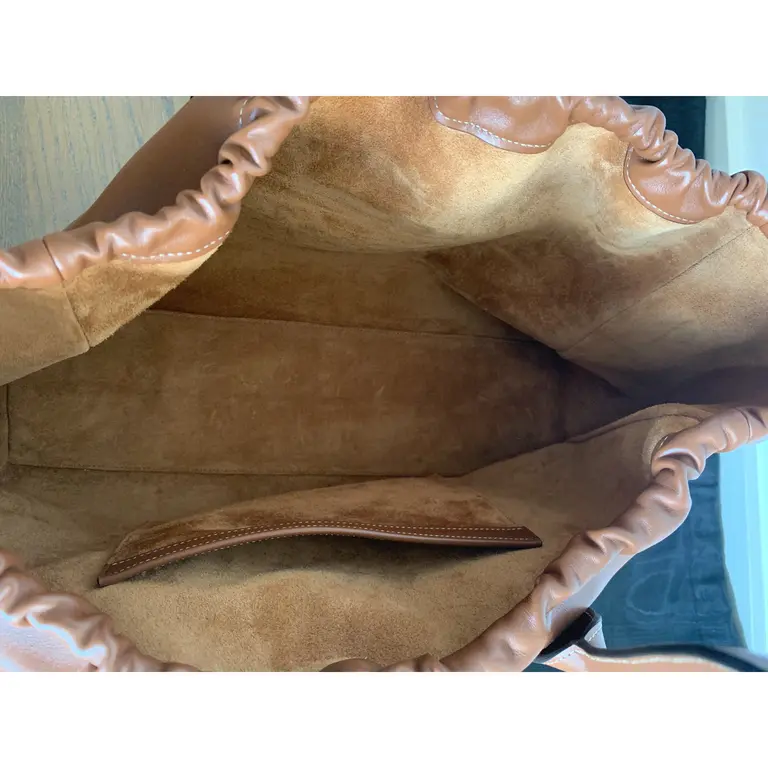 CELINE CABAS LEATHER TRIOMPHE TAN | LOOP-Marktplatz