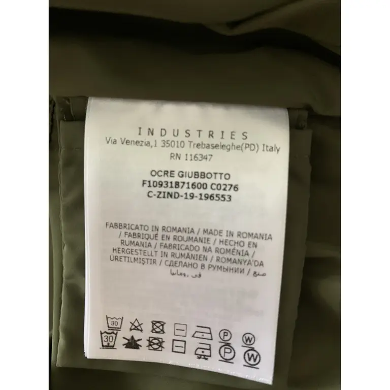 MONCLER “Ocre” Parka in Olive | LOOP-Marktplatz