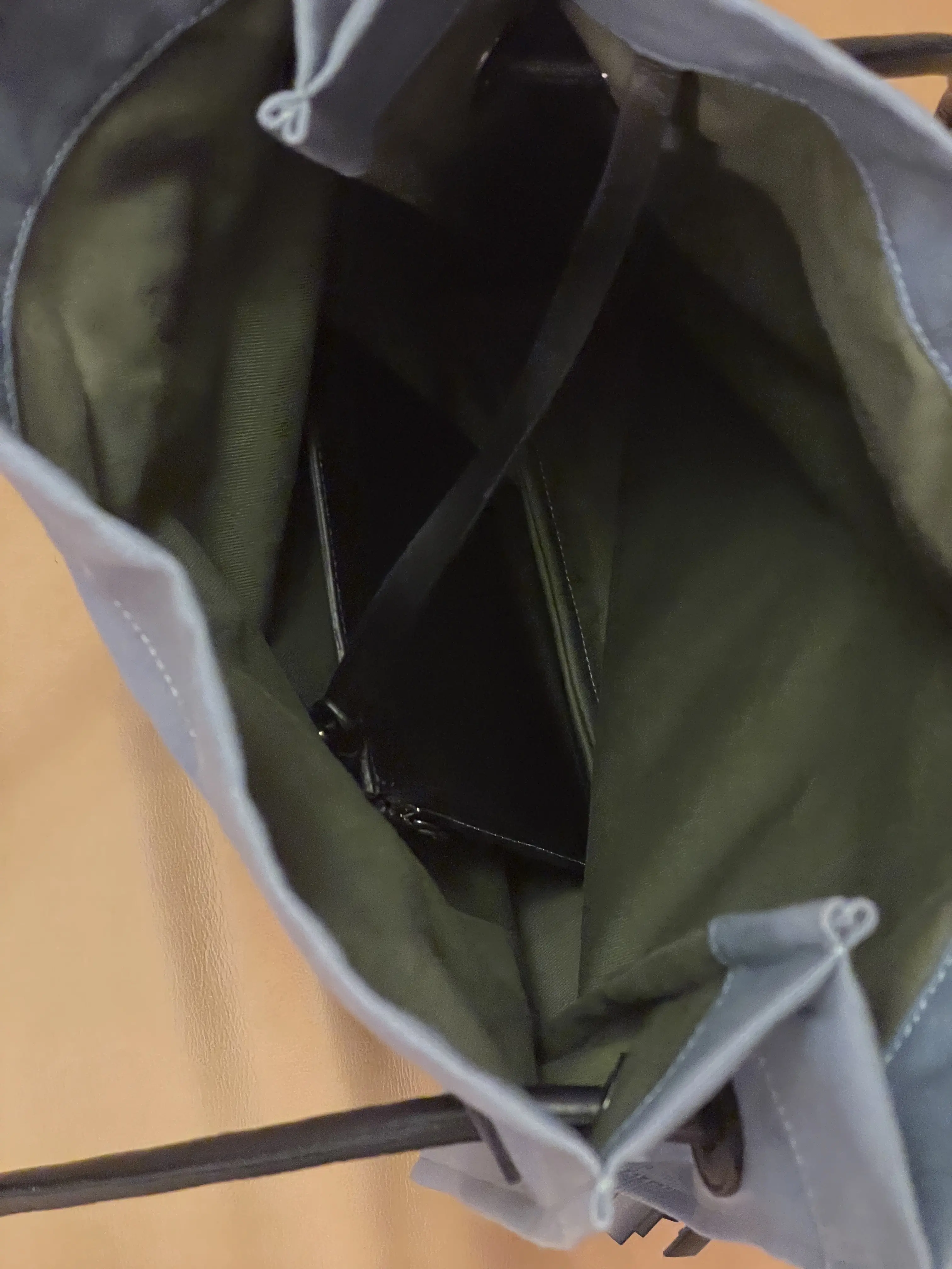 EMPORIO ARMANI Canvas Tote Bag | Marché LOOP