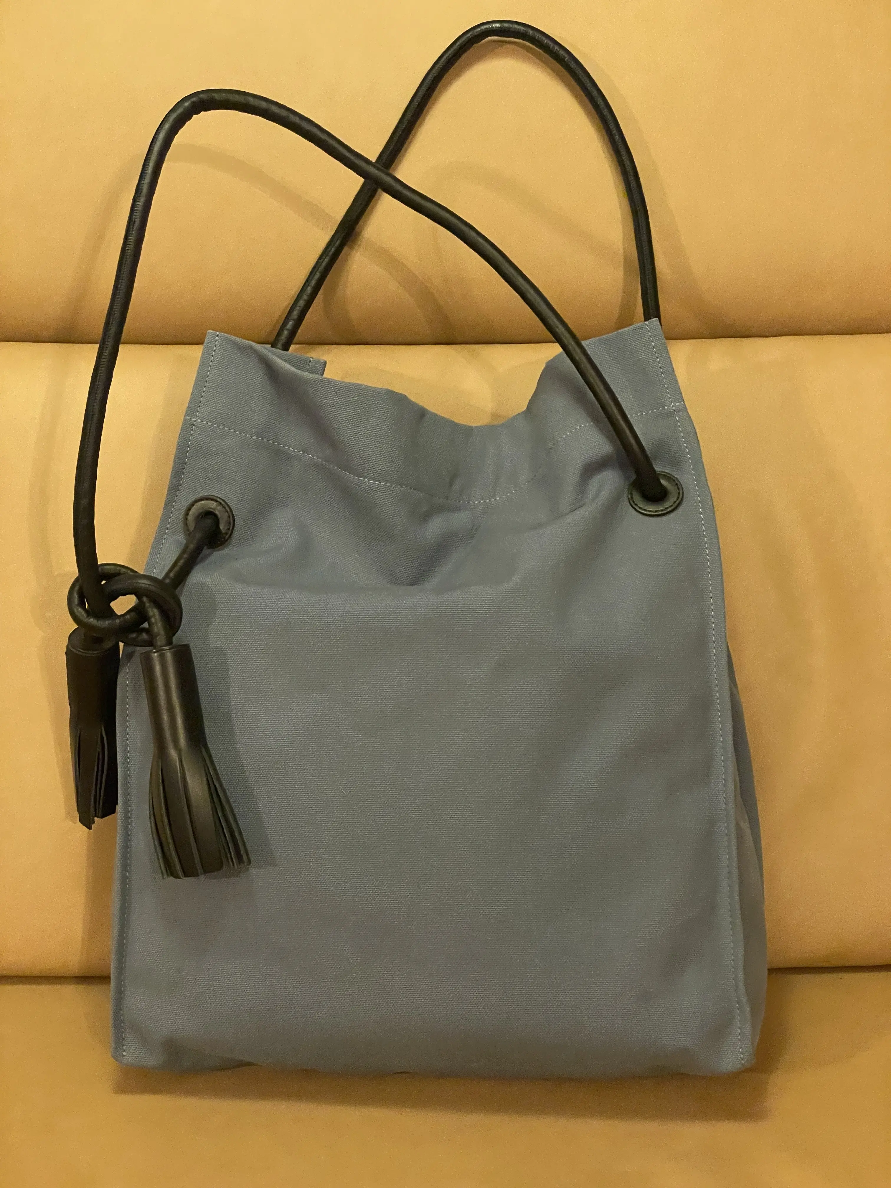 EMPORIO ARMANI Canvas Tote Bag | Marché LOOP