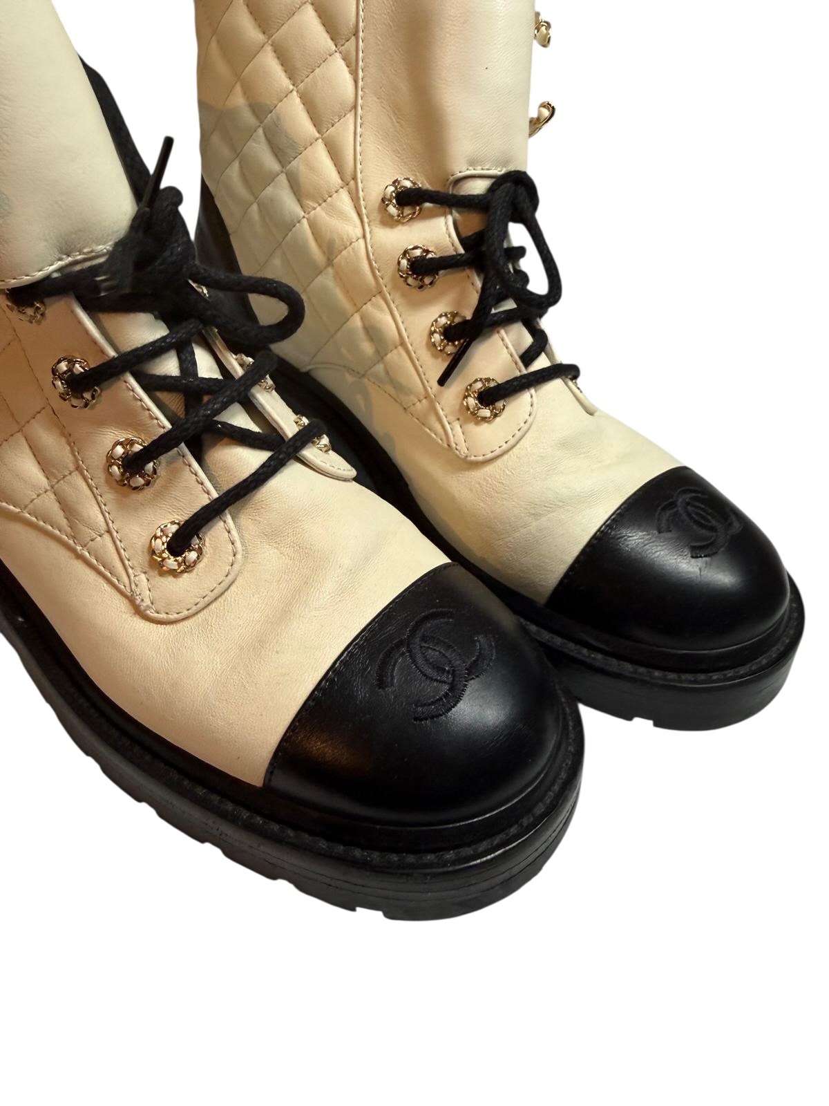 Chanel ankle boots