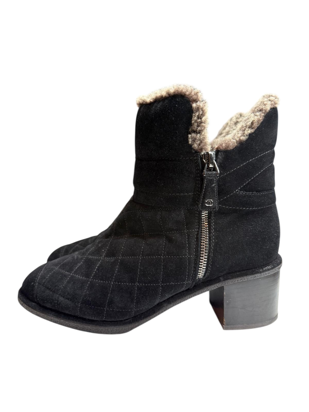 Chanel ankle boots