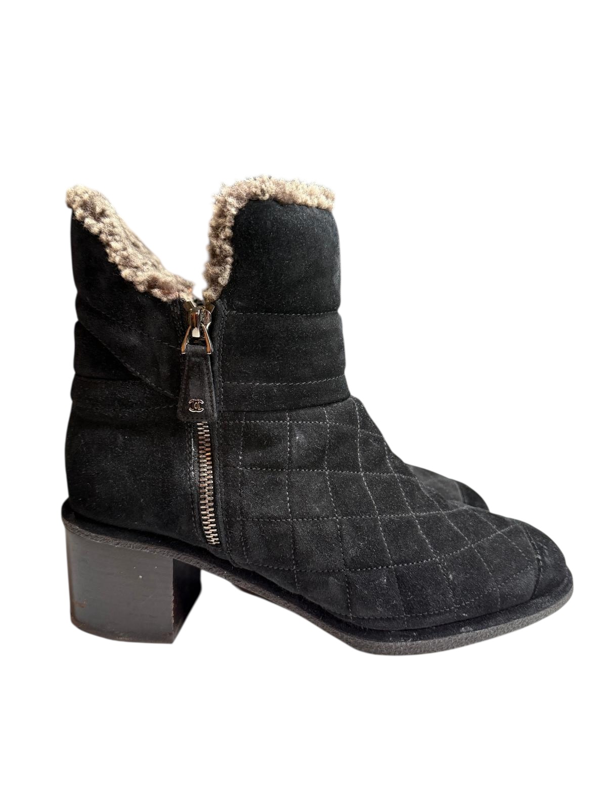 Chanel ankle boots