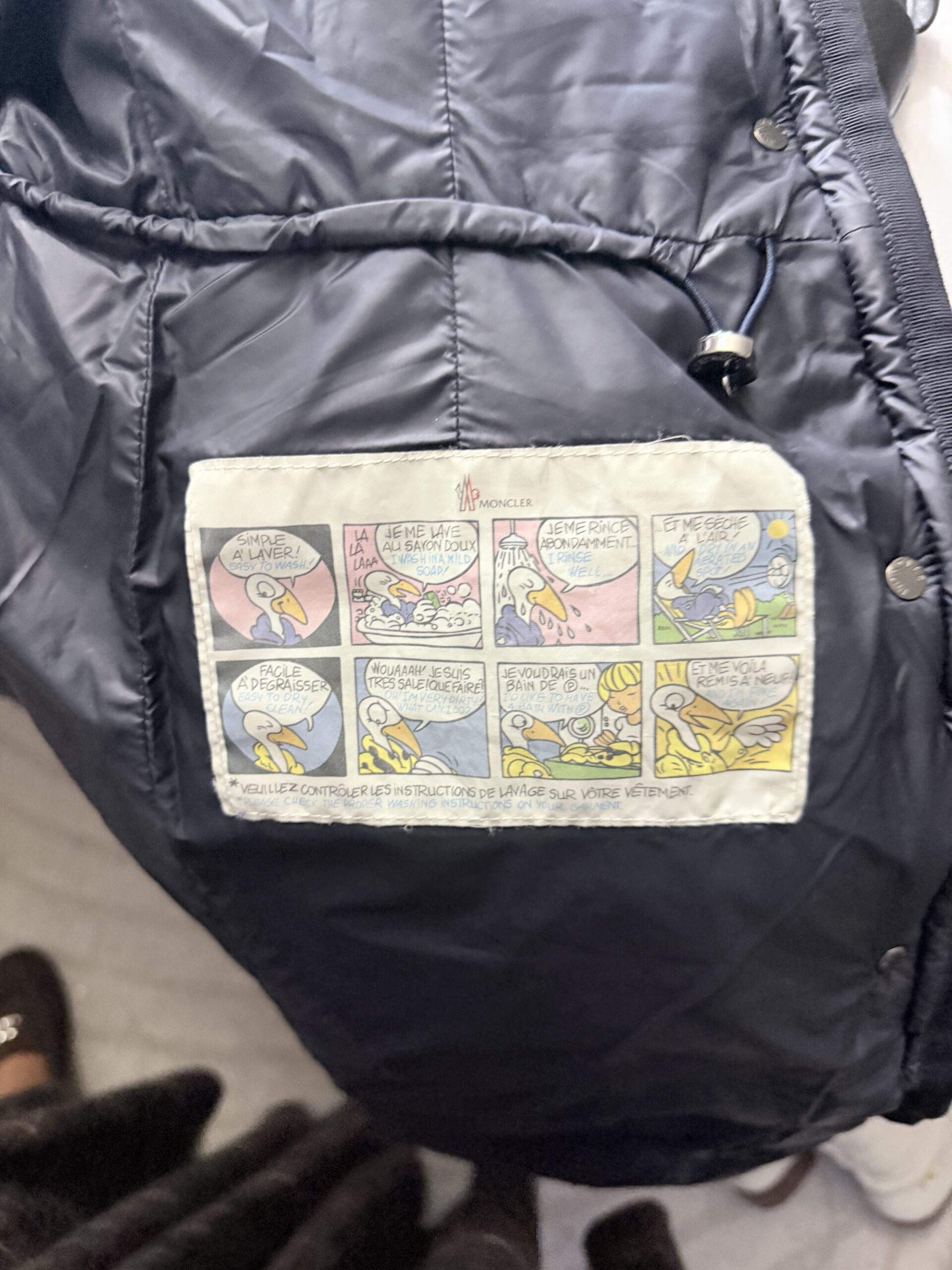 Moncler down jacket