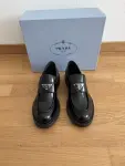PRADA Monolith Loafer Schwarz