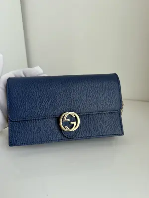 GUCCI GG Interlocking Wallet on Chain | LOOP-Marktplatz