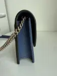 GUCCI GG Interlocking Geldbörse mit Kette