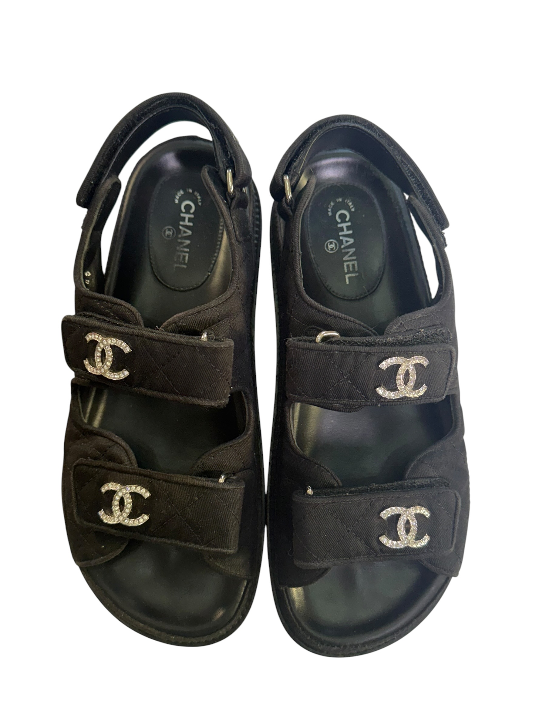 Chanel Dad-Sandalen