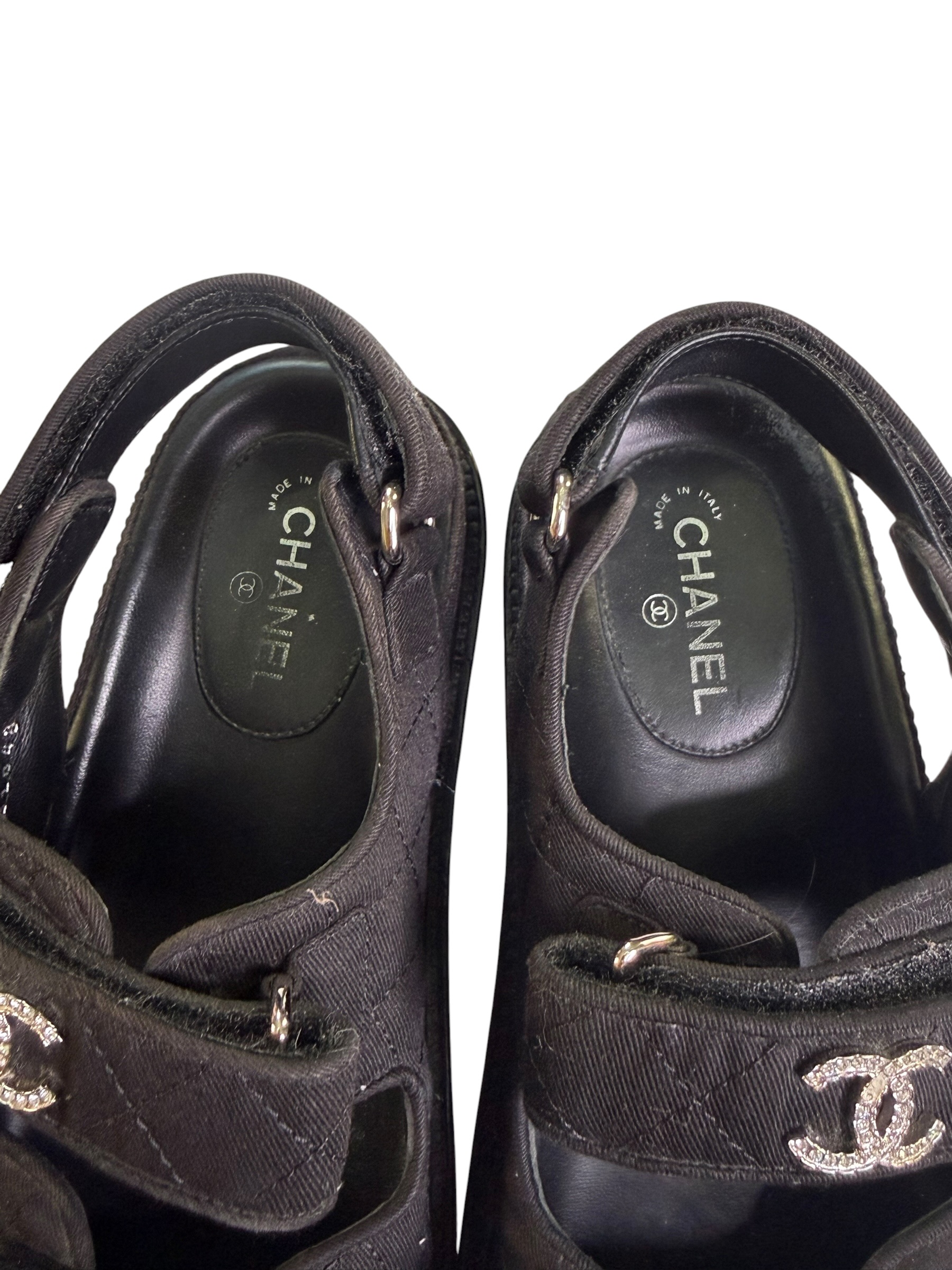 Chanel Dad-Sandalen
