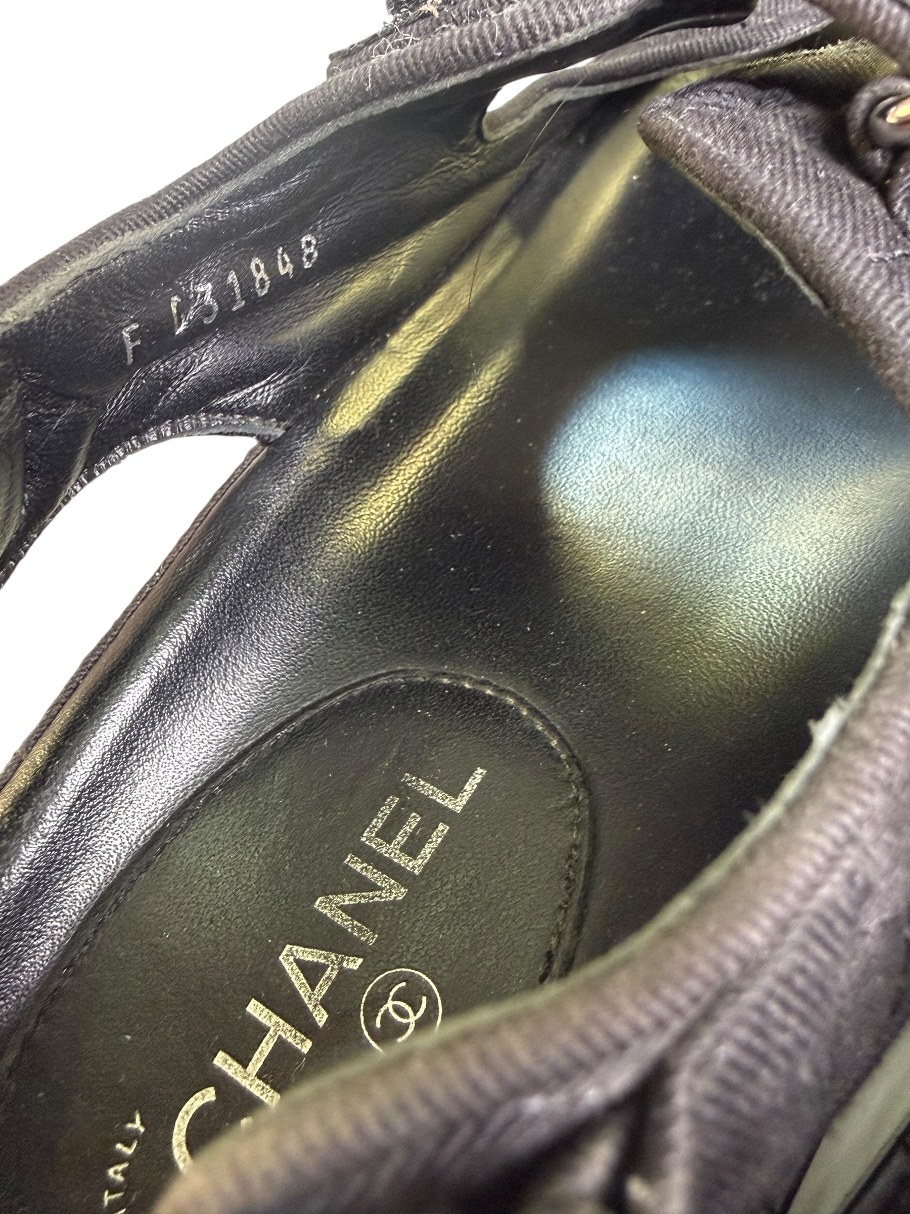 Chanel Dad-Sandalen