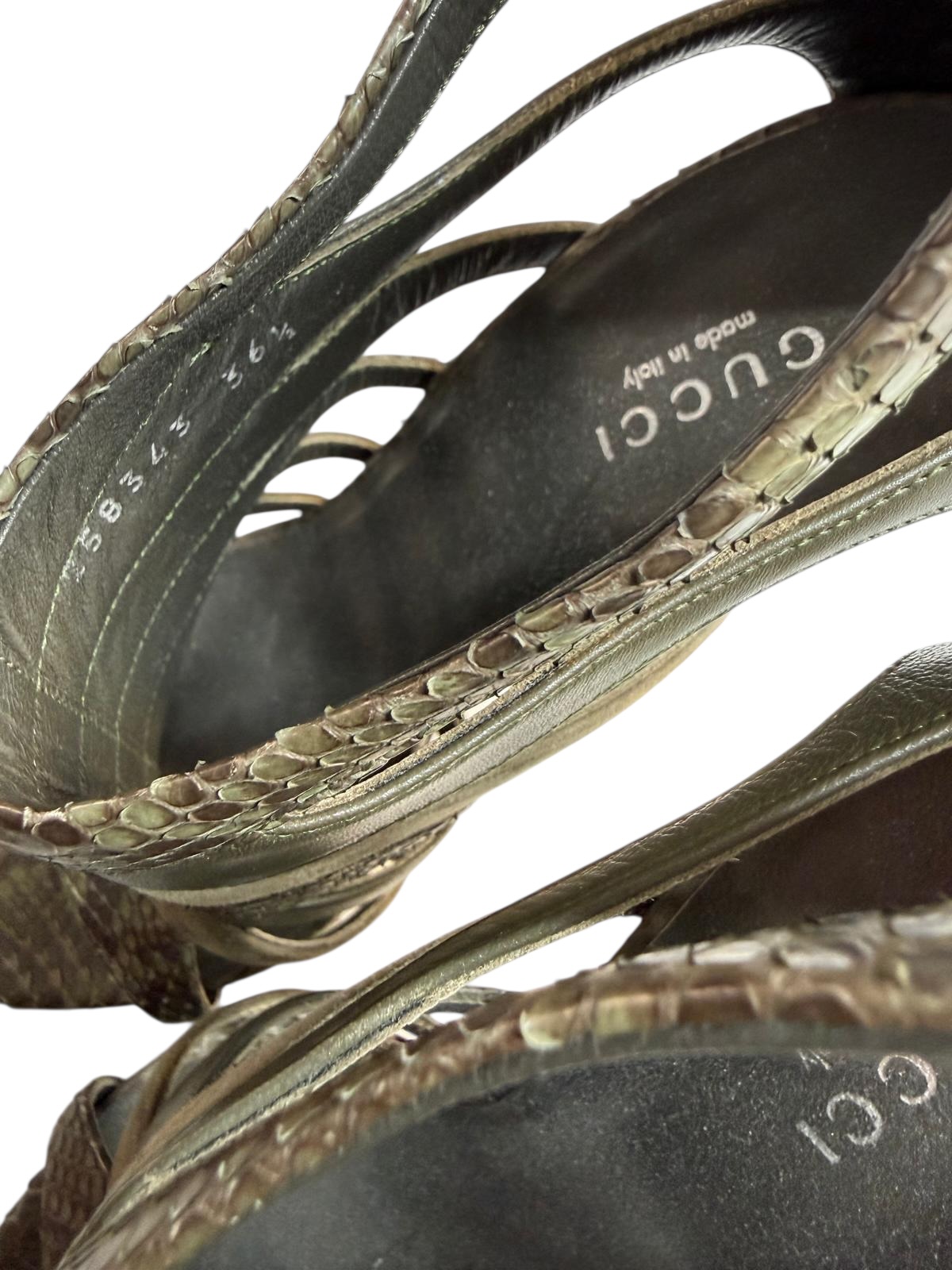 Sandales à talons hauts Gucci | Marché LOOP