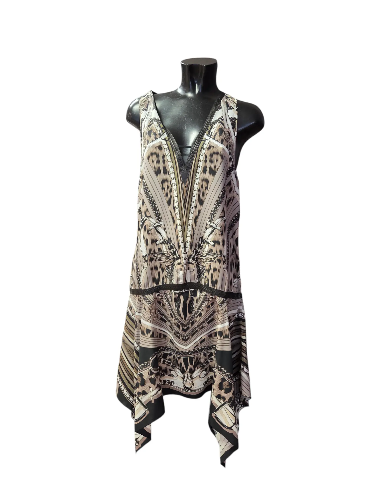 Robe en soie ROBERTO CAVALLI | Marché LOOP