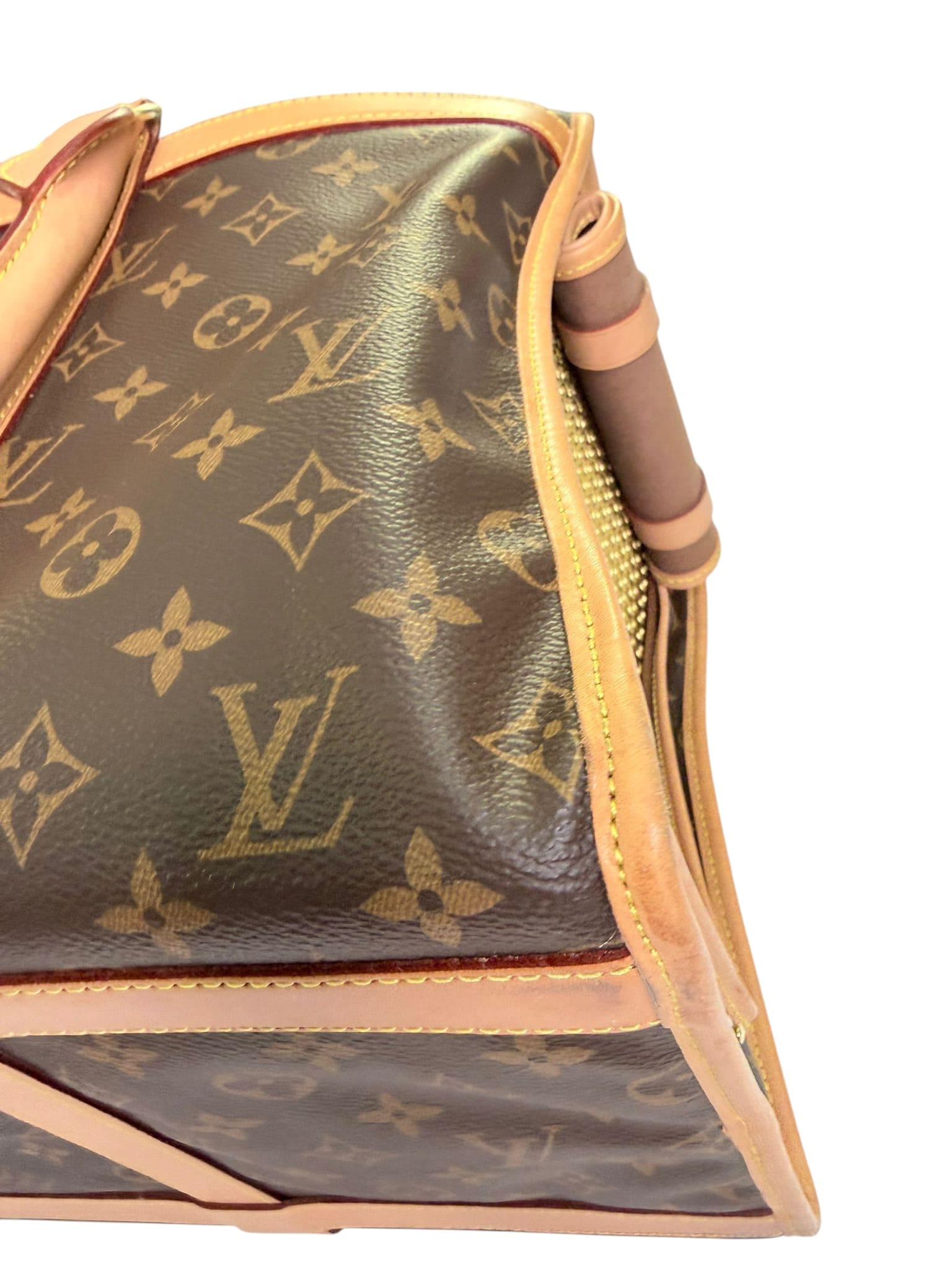 Louis Vuitton Dog Travel Bag